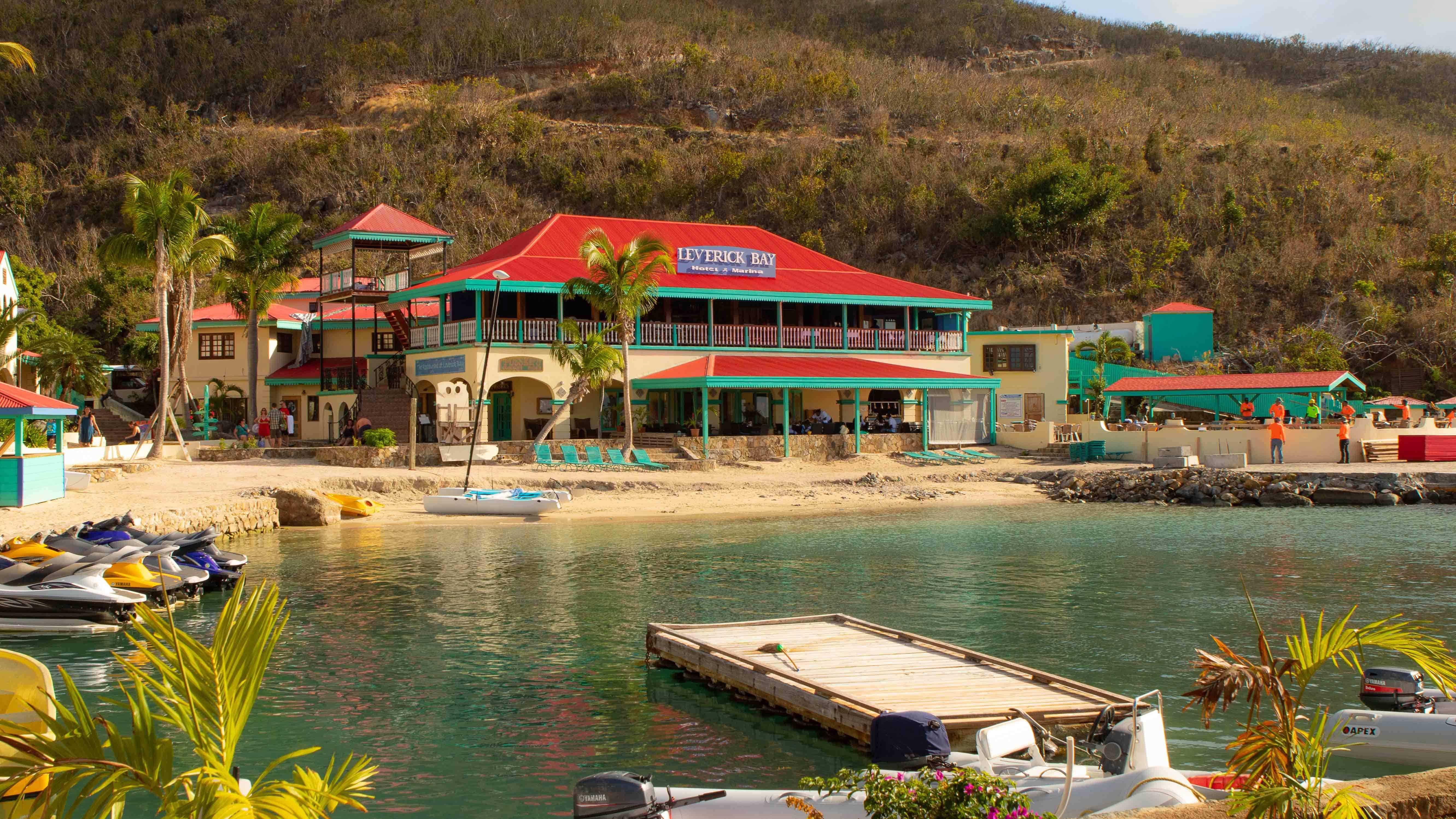 Leverick Bay Restaurant BVI Caribbean